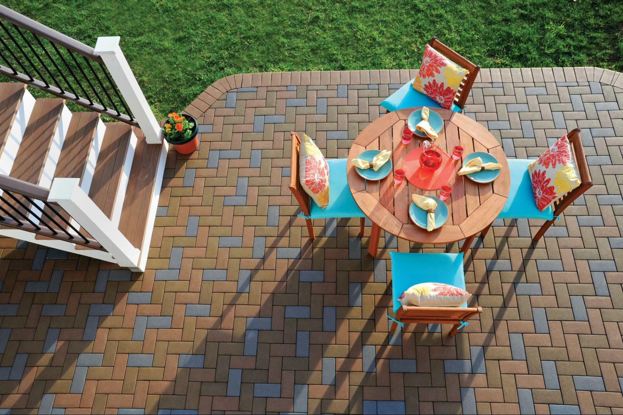 Paver over concrete 2
