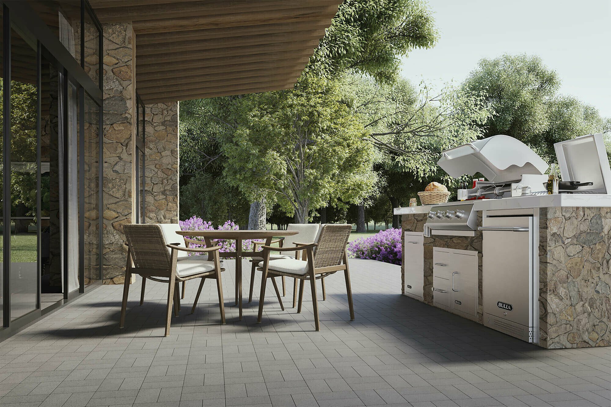 Aspire Pavers ground-level decks