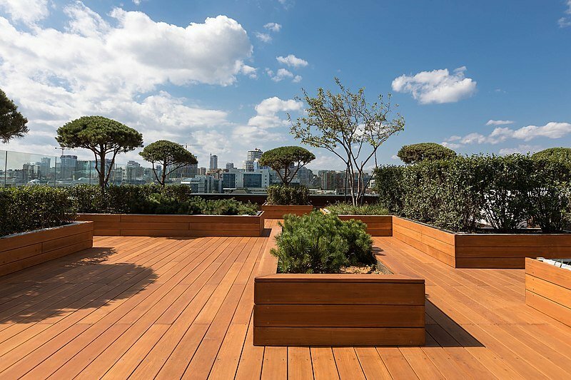 Rooftop Deck with Garden