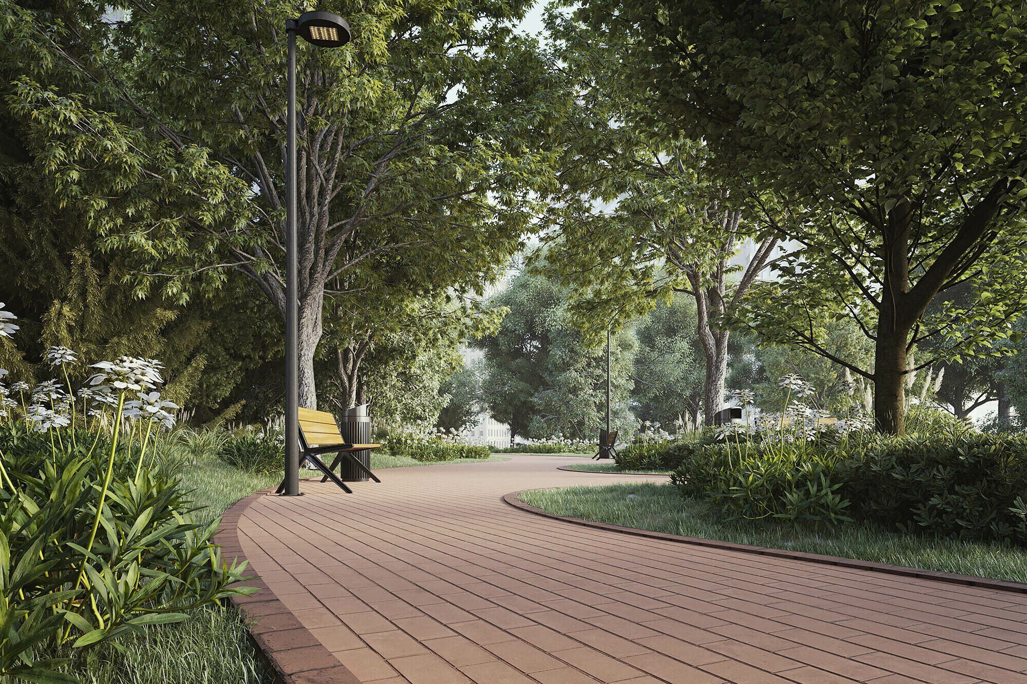 Permeable Paver Driveway
