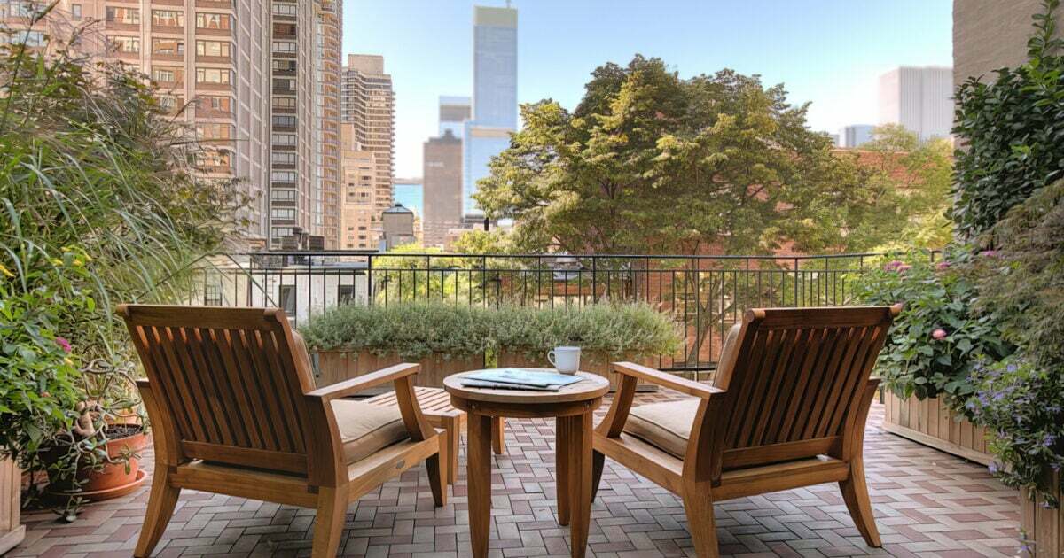 Rooftop Patio with Aspire Pavers