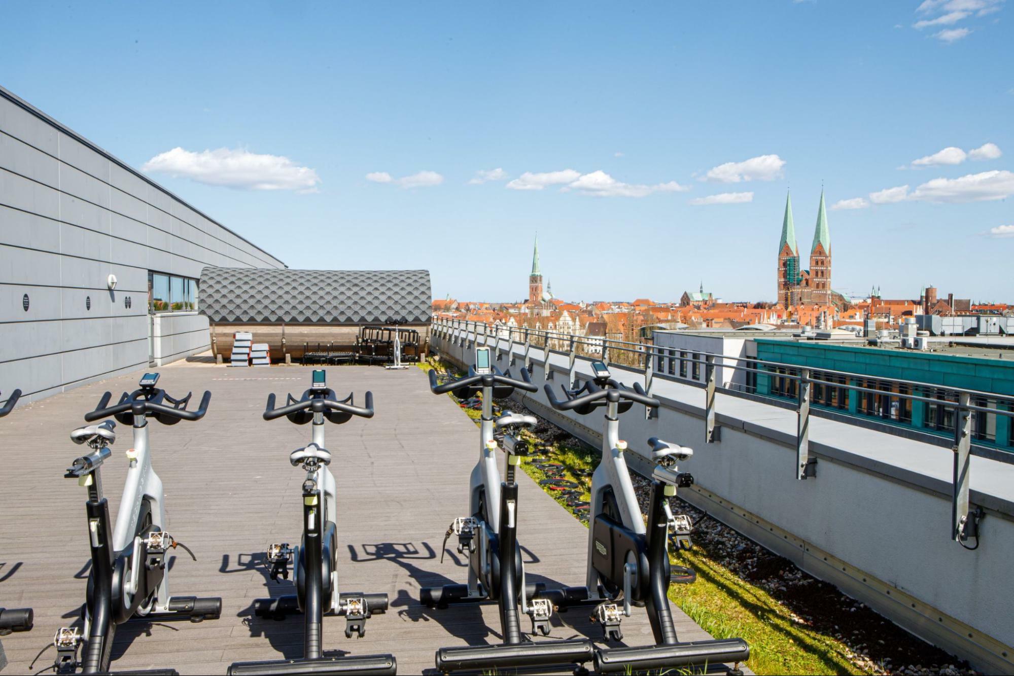 Rooftop Workout Area